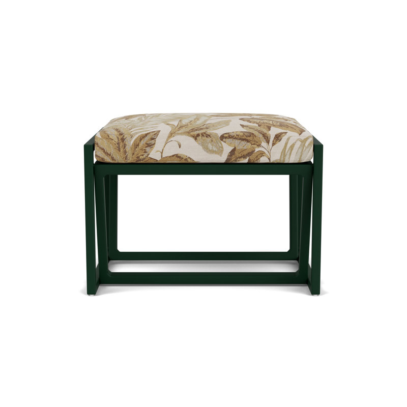 Summit Outdoor Ottoman, Woodland, Botanic Willow