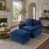 Blue Chenille