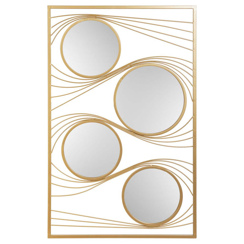 Adine Iron Wall Mirror Set