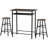 3-Piece Counter Height Bar Table And Stool Set