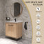 Meuble-lavabo simple avec plateau Cimitrio 30,03