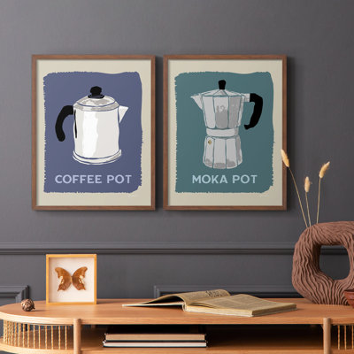 Modern Coffee I-Premium Framed Print -Ready to Hang - No Nails Required - No Nails Required