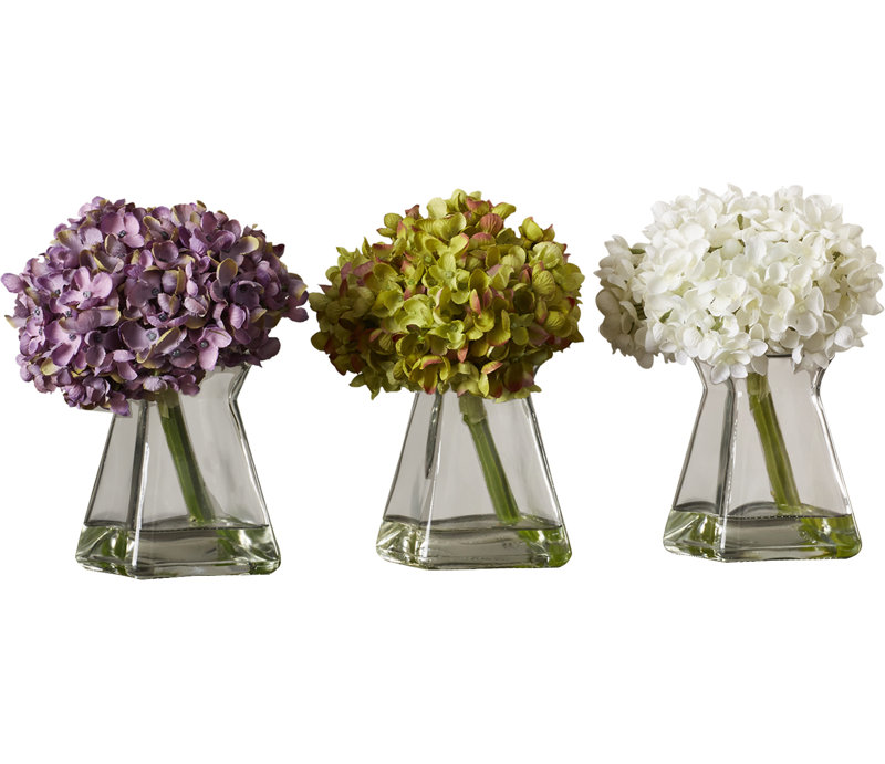 Hydrangea Arrangement in Vase