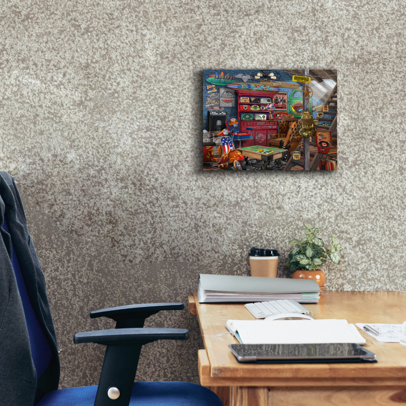 «Cool Stuff» par Bigelow, illustrations sur toile, H 12 po x l 16 po x P 0,75 po