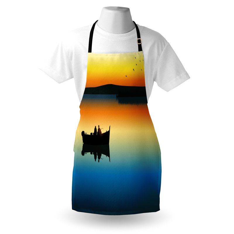 No Pattern Bib Apron
