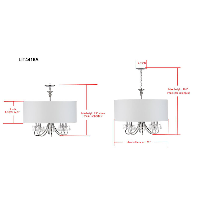 8 - Light Chandelier