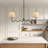 Luminaire suspendu 2 lumières Sunlit Squiggle-101991419