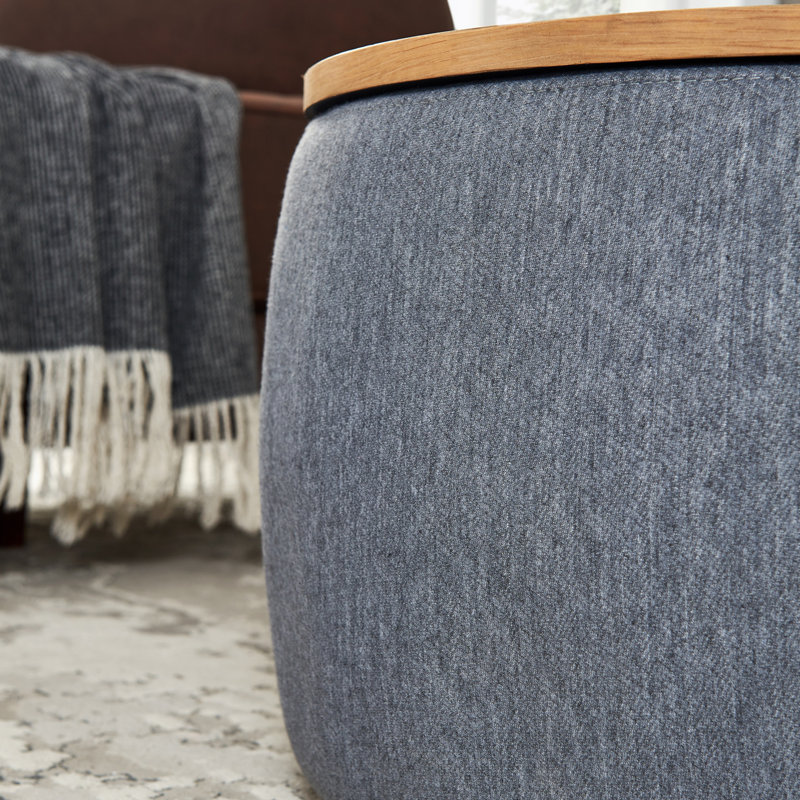 Fabric Upholstered Storage Bench