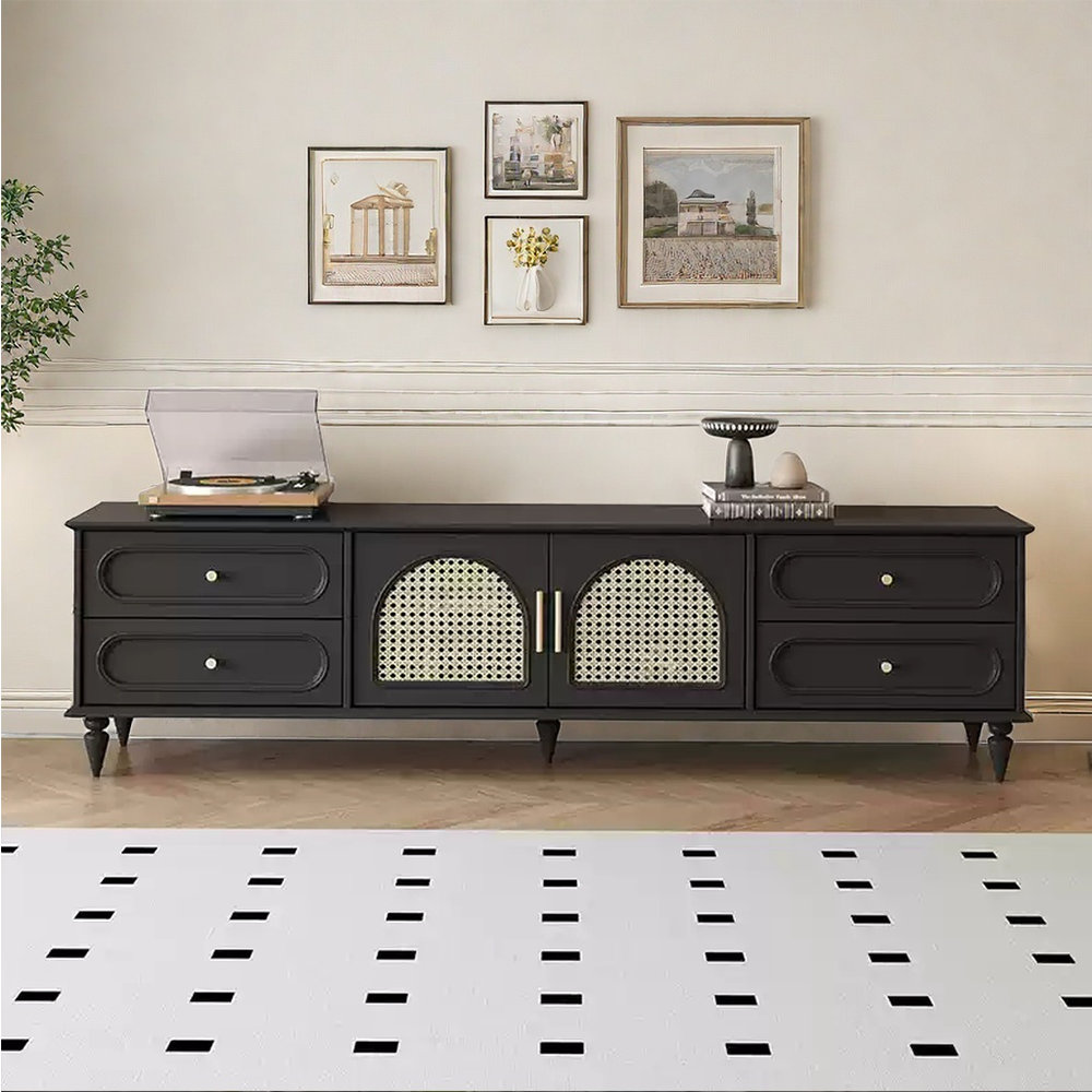 Stunning Space-Saving Minimalist Tv Stand Designs image