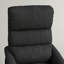 Fauteuil inclinable électrique avec télécommande, noir-131649199