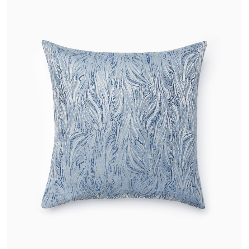 Arte Square Pillow Cover & Insert, Sea