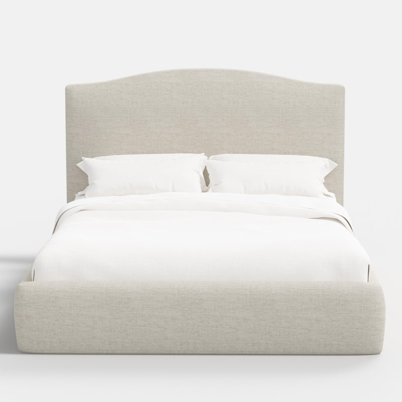 Perigold Upholstered Bed, Twin, Gray