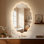 Miroir de salle de bain mural sans cadre