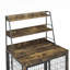 Cage pour chien avec cadre en fer