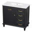 Meuble-lavabo 36 po avec comptoir en céramique-218284747