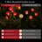 Solar Rose Garden Decorative Lights Outdoor Waterproof Artificial Flowers for Pathway Porch Backyard Memorial and Gravesite Decor-96901084