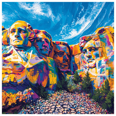 Coussins décoratifs Mount Rushmore