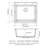 Quartz Kitchen Sink - 25X22" White Granite Composite Drop-In Kitchen Sink
