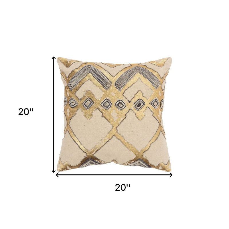 Coussin décoratif en coton