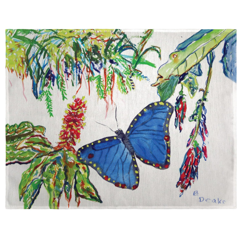 Lebron Polyester Animals/Nature Rectangle Placemat