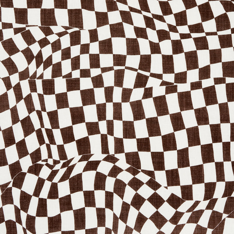 Tissu Schumacher x David Kaihoi, Brun