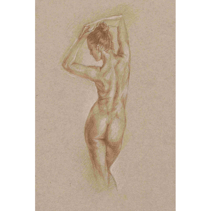 Étude de figure debout I, H 18 po x l 12 po x P 1,25 po