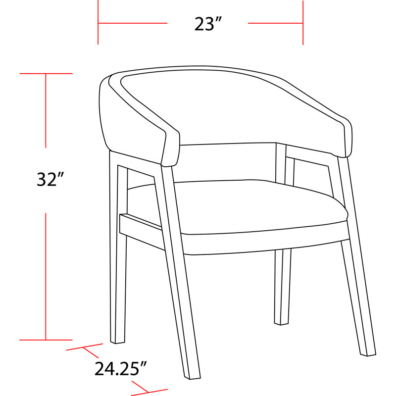Pula 18'' H Upholstered Armchair