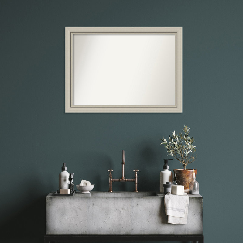 Miroir d'appoint Shaletha, Rectangle, 24,75 po x 33,75 po
