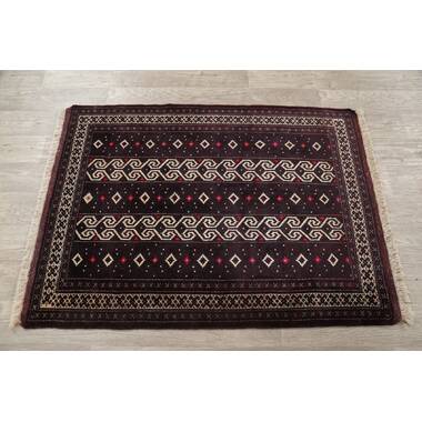 Isabelline Mathurn One-of-a-Kind 3'4 X 3'4 Round Area Rug in