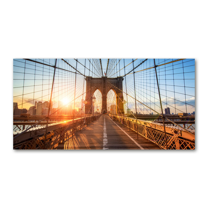 Brooklyn Bridge - Wrapped Canvas Print