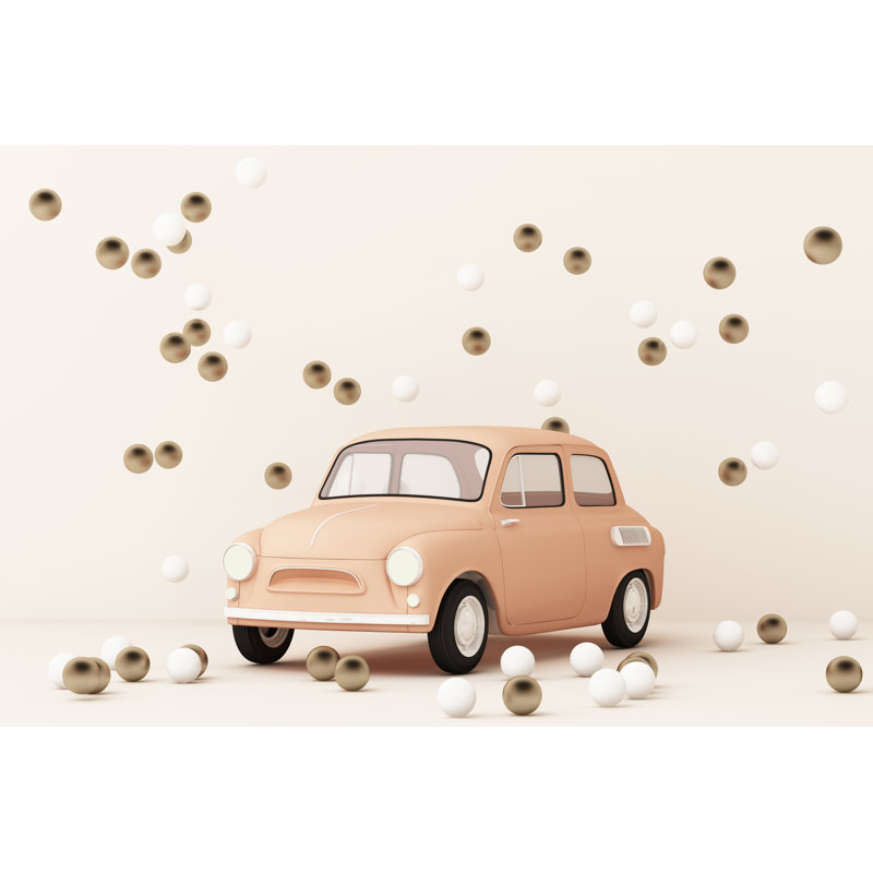 Classic Car 1 Piece Wrapped Canvas Wall Art, 51cm H x 76cm W