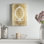 Impression sur toile typographique et citations, la plus belle, glam et toile pour chambre à coucher