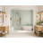 Pressure Balanced Shower System, 10" Rainfall Shower Faucet with Slide Bar And Handheld Shower Spray-107557321