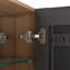 Armoire de toilette murale à miroir 20 po avec tablettes réglables en verre Scarlett-129155671