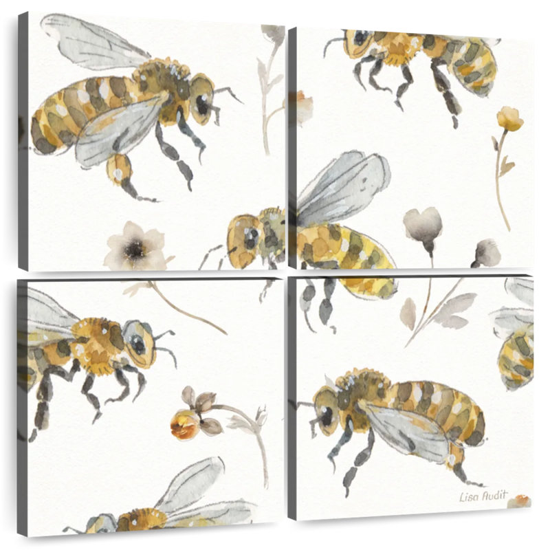 Brampt Fields Of Gold Pattern IV, 26" H x 26" W