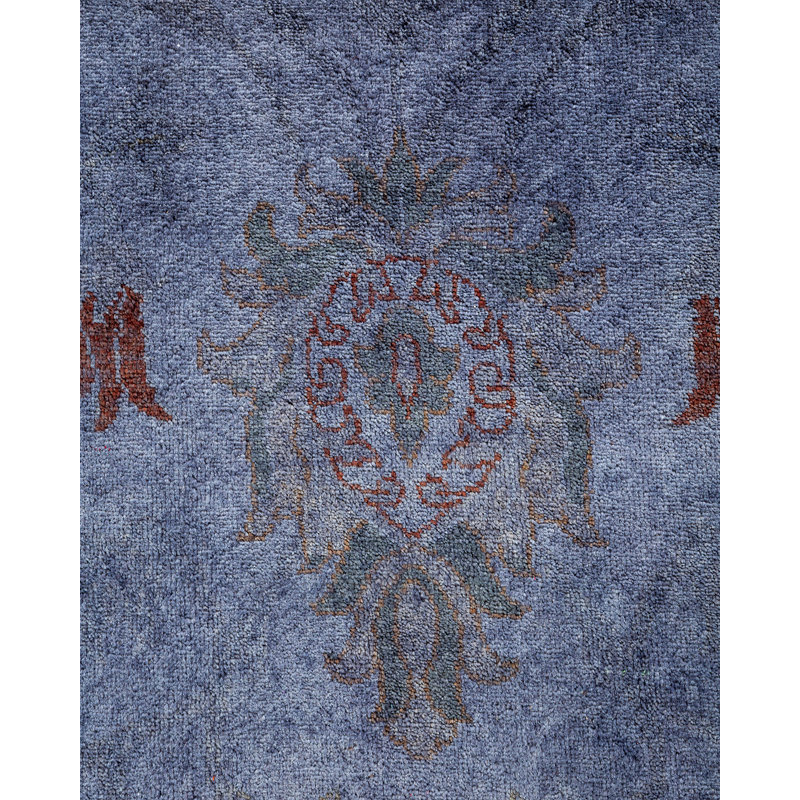 Tapis brun en laine noué à la main Haydon 10 pi 4 po x 13 pi 10 po
