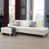 White Faux Leather