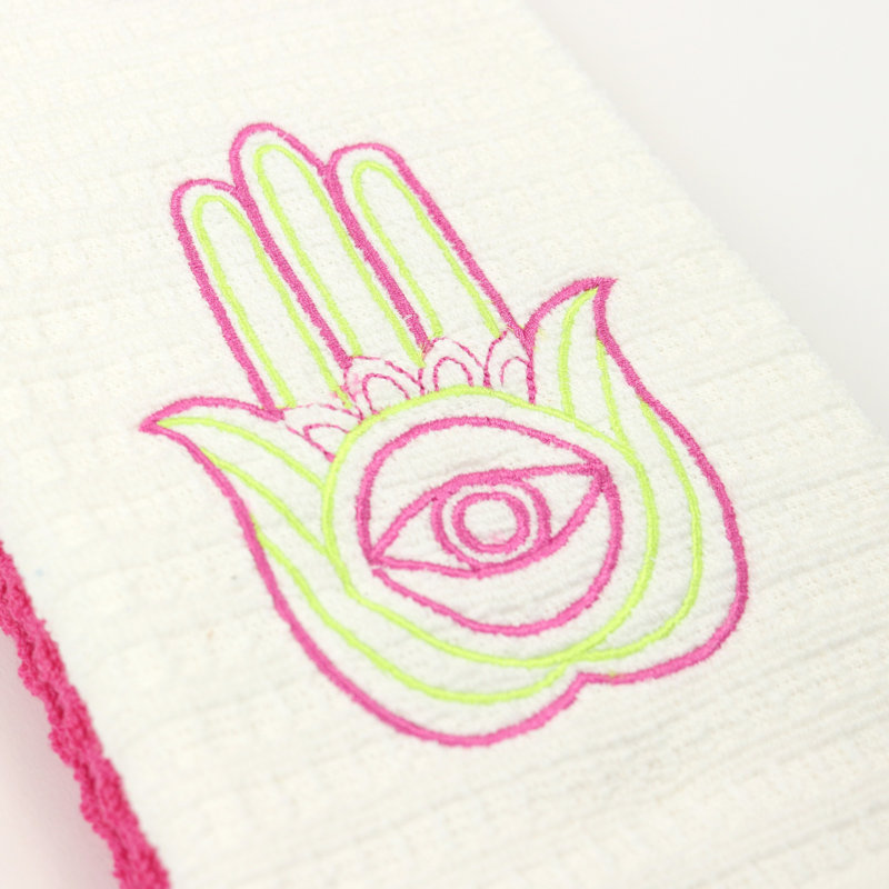 Cotton Embroidered Tea Towel Kitchen Towel
