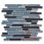 12" x 12" Marble Mosaic Linear Wall & Floor Tile