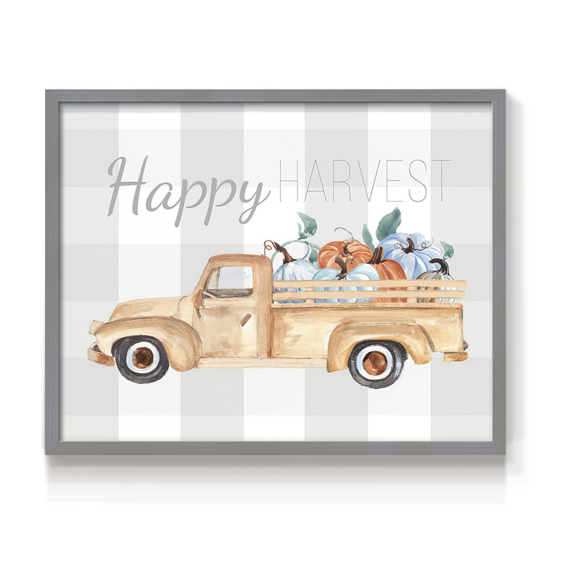 «Happy Harvest I», reproduction encadrée