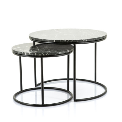 Romeo Marble Nesting Coffee Table