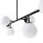 Keden 6 - Light Dimmable Sputnik Modern Linear Chandelier