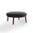 Full-Grain Genuine Italian Leather Ottoman-466259476