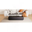 Table basse moderne à 2 tiroirs de 47,2 po à DEL moderne-247475064