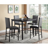 Bernhard 5-piece Counter Height Dining Set