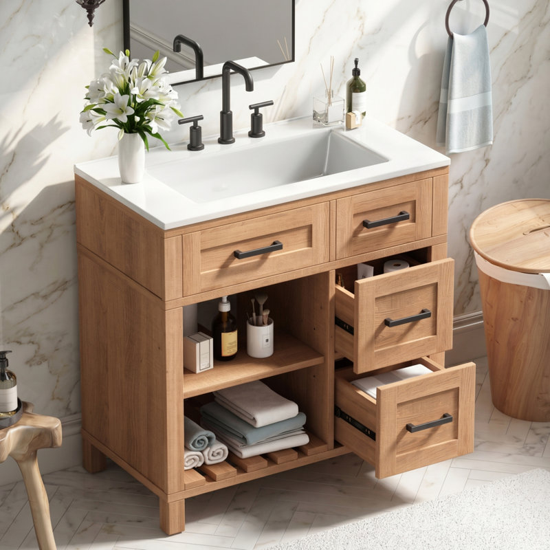 Meuble-lavabo (doit inclure le meuble-lavabo et le lavabo) 30 po, 30