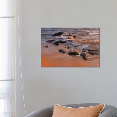Sunrise Waves by Brian Wolf - Wrapped Canvas Print