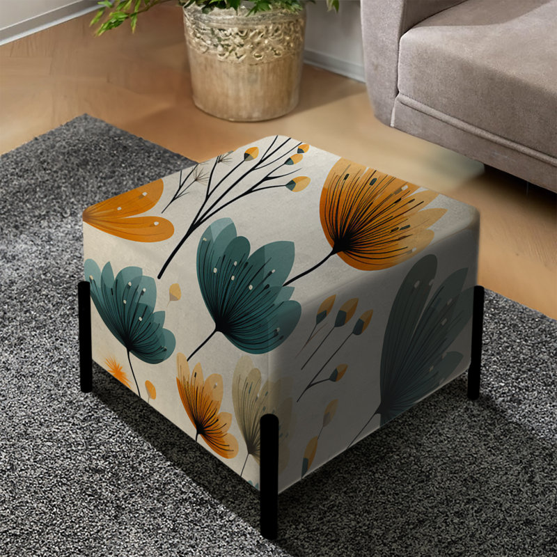 Repose-pieds danois d'élégance moderne - Mid-Century