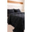 7-Piece Black Quilt Sets, QUEEN