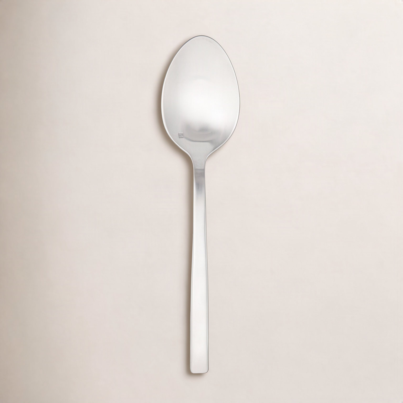 Arezzo Brushed Stainless Steel Serving Spoon